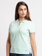 Womens Basic Polo T-Shirt