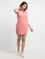 Women's Basic Bodycon Polo Dress