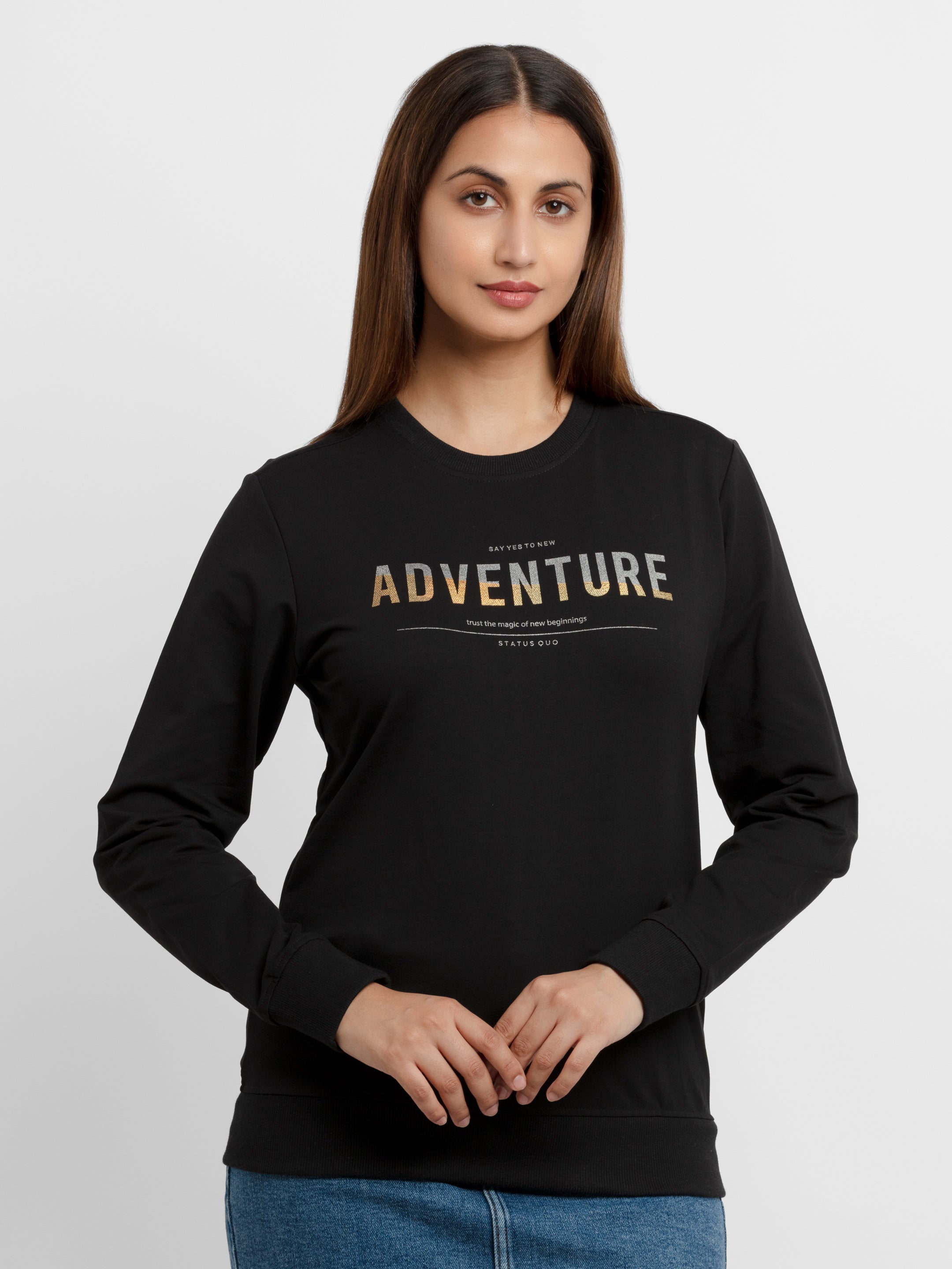 stylish sweatshirts for women Main image