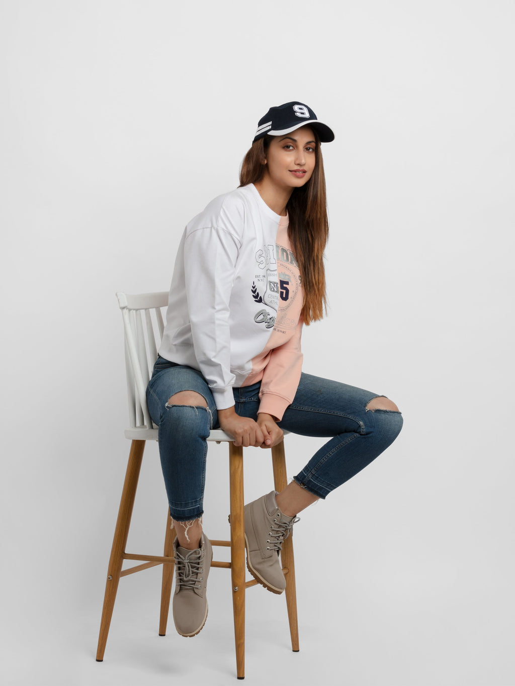 Womens Mix & Match Lightweight Sweatshirt