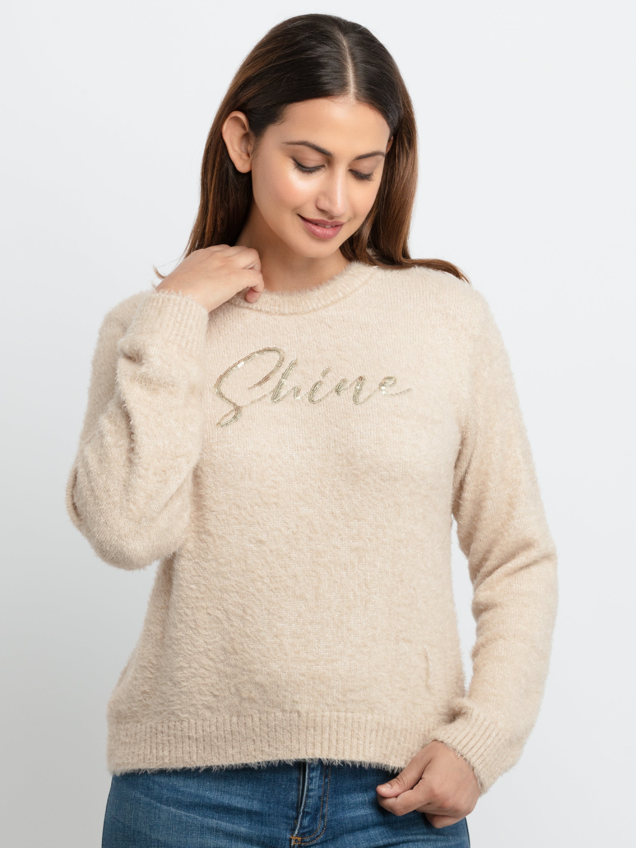 knitted sweater for women
