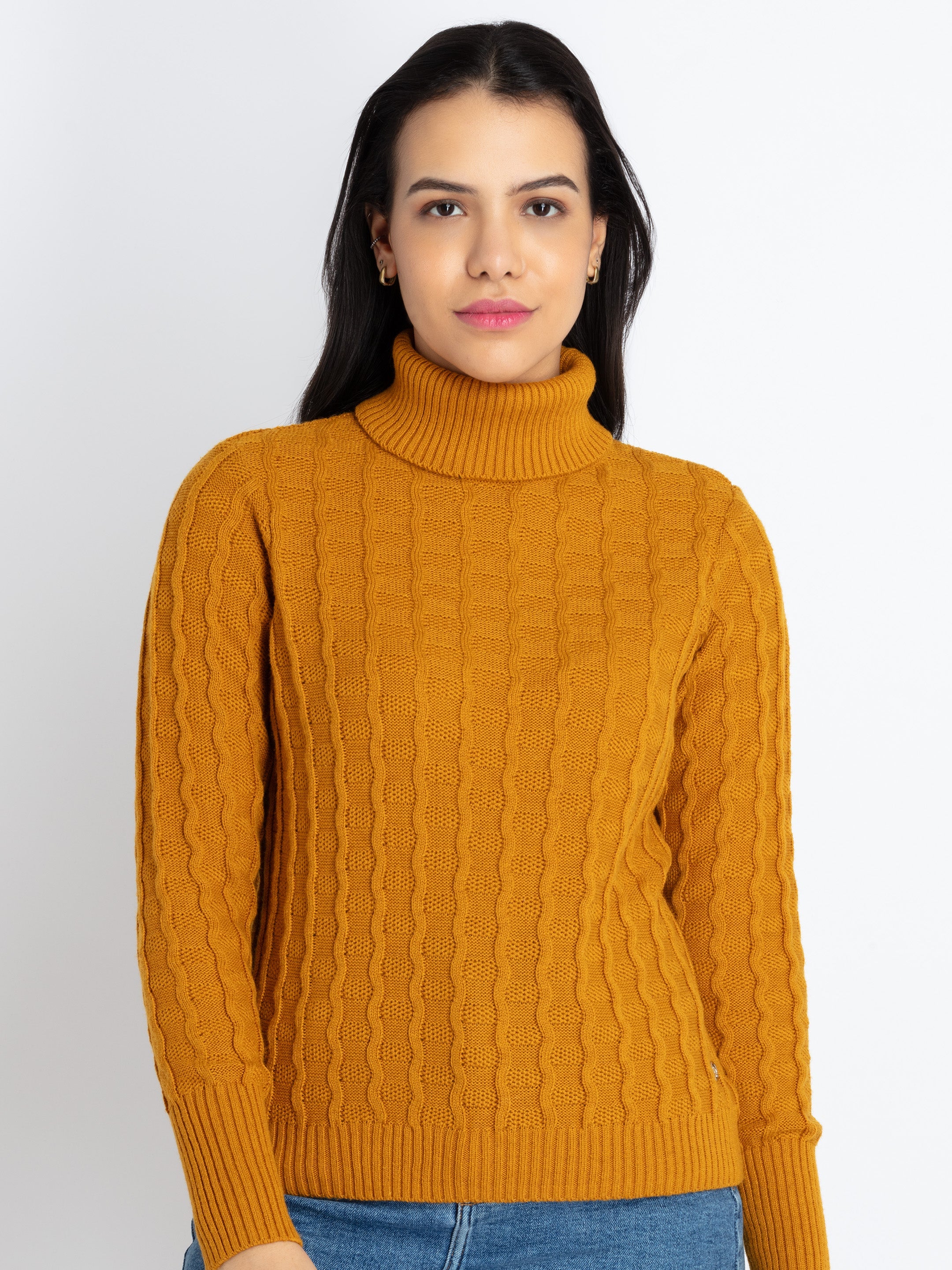 high neck sweater for women Main image