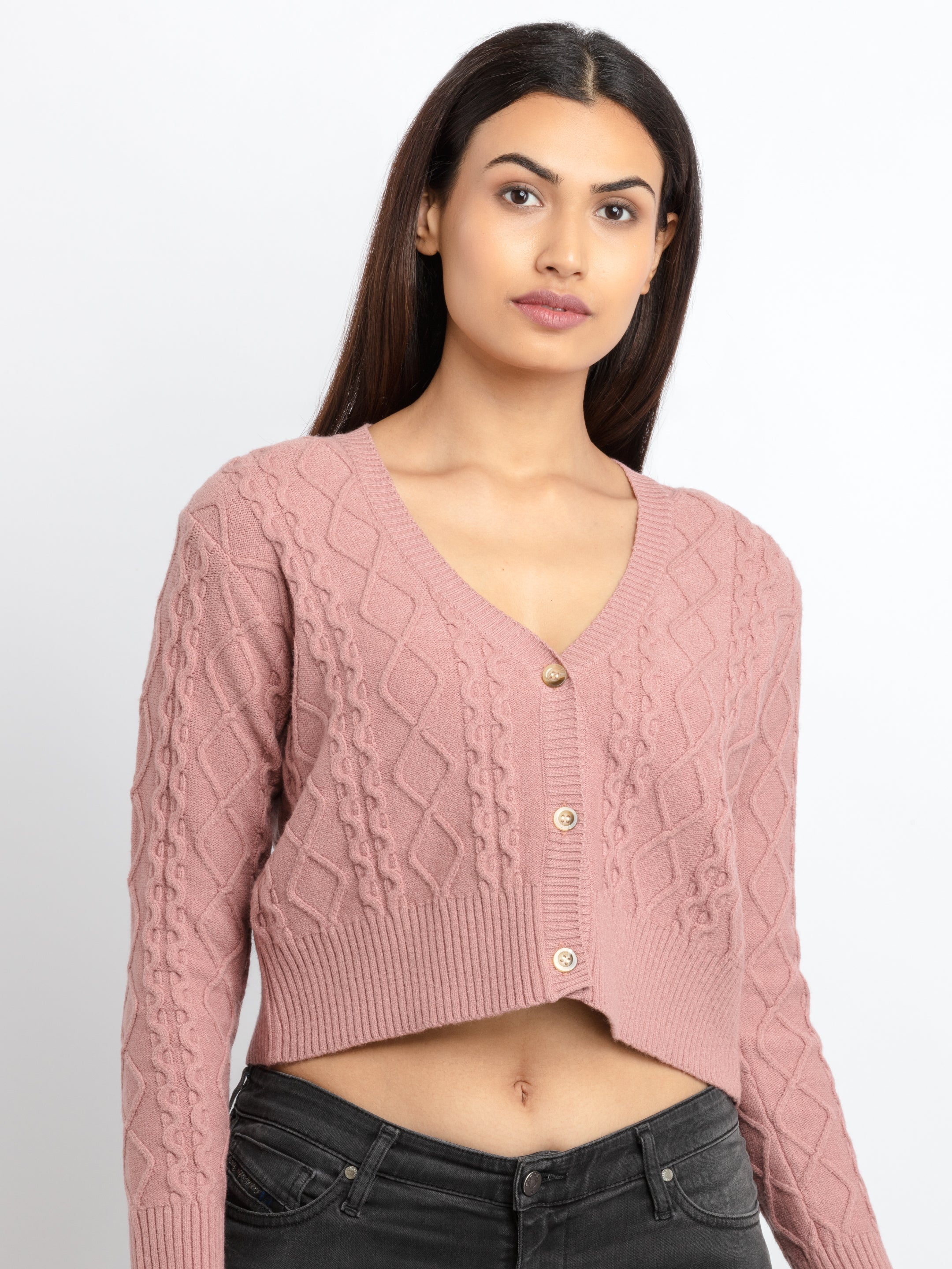 cable knitted sweater for women Main image