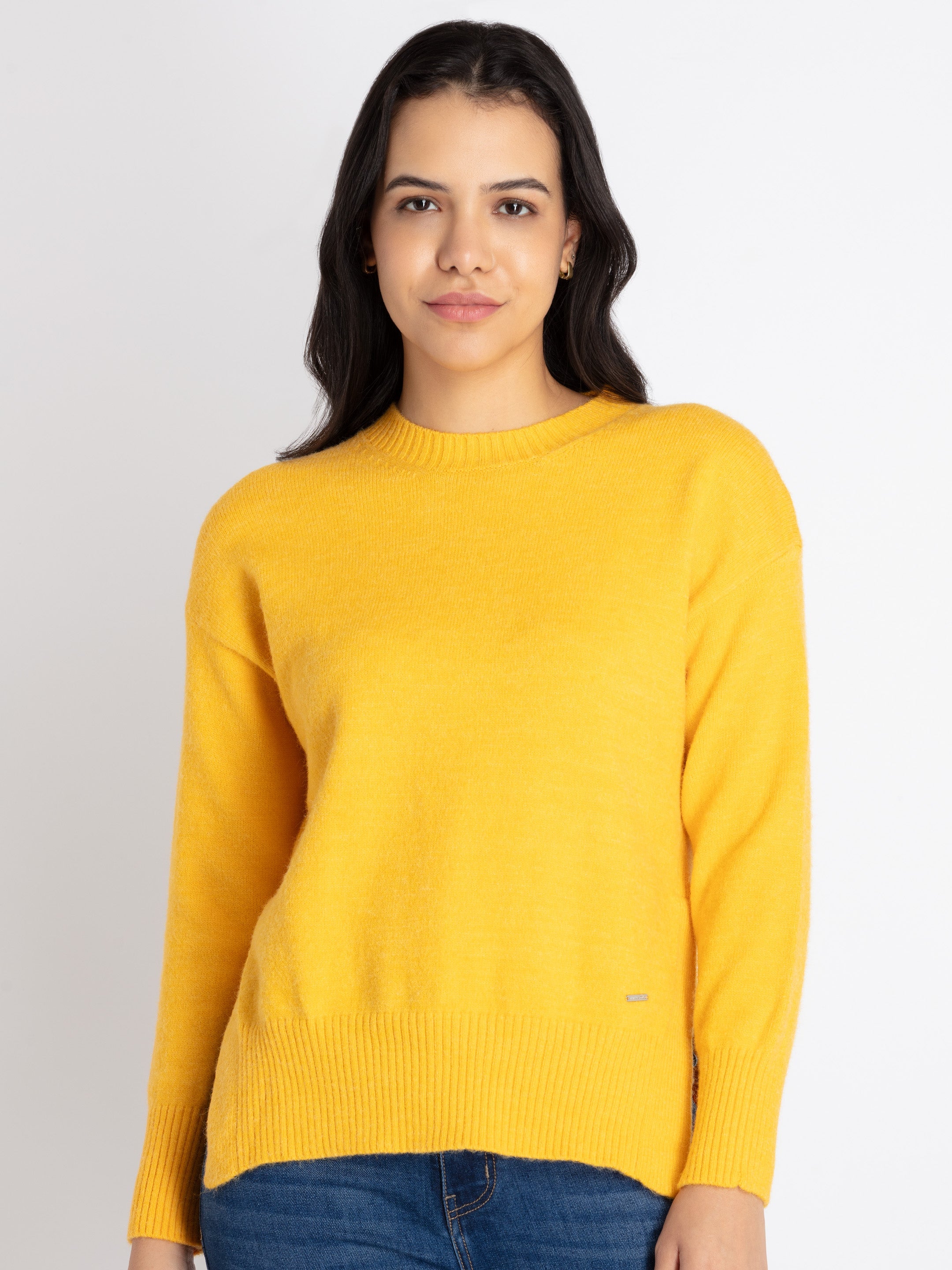 round neck sweater for women