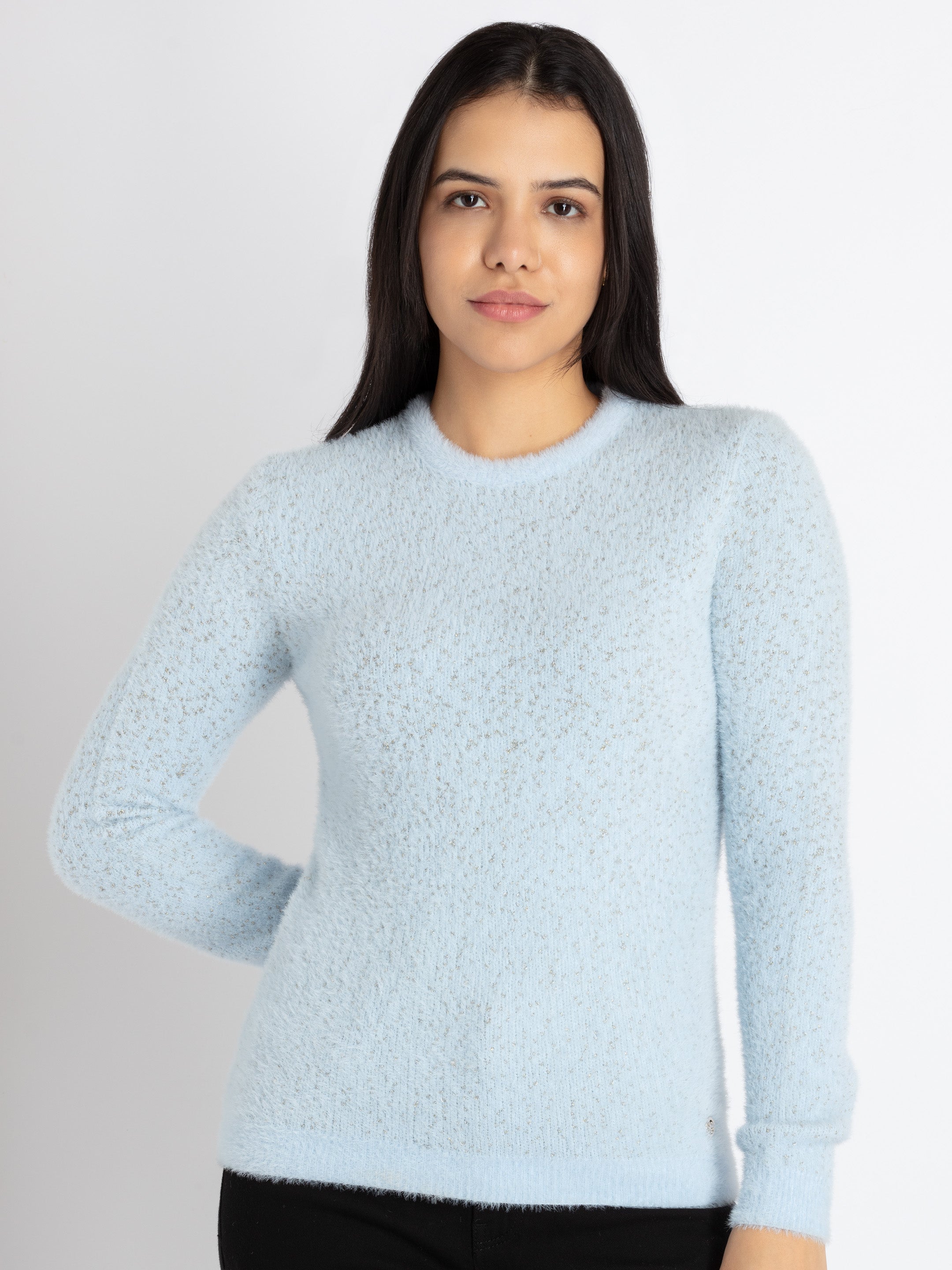 round neck sweater for women