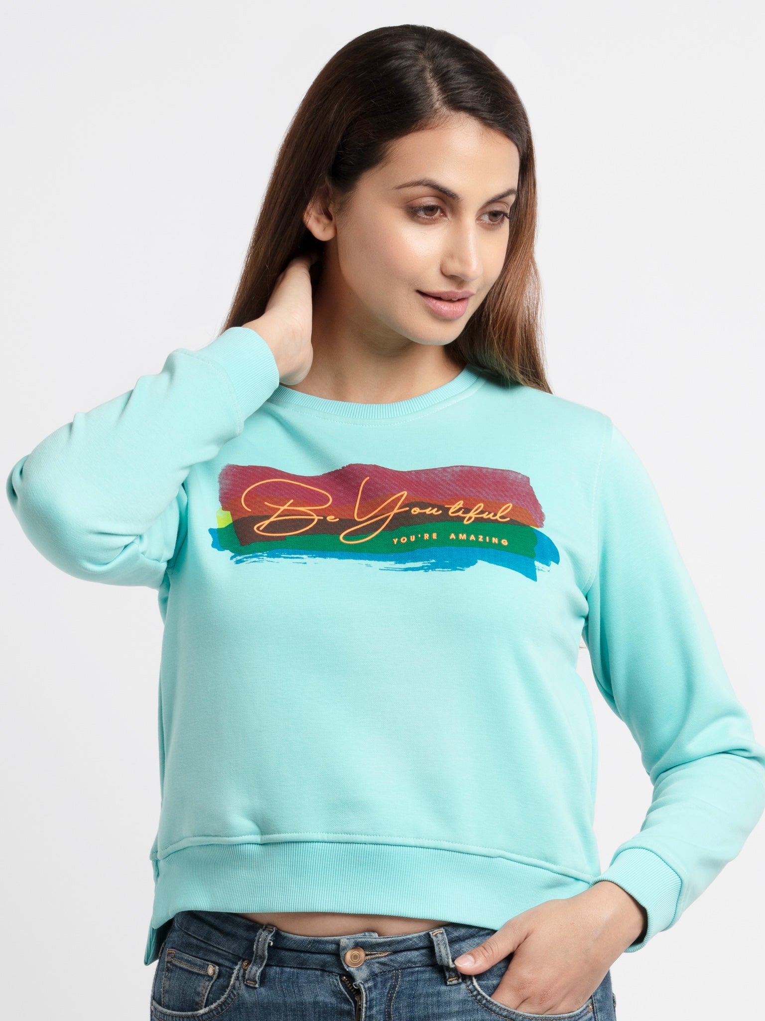 stylish sweatshirts for women Main image