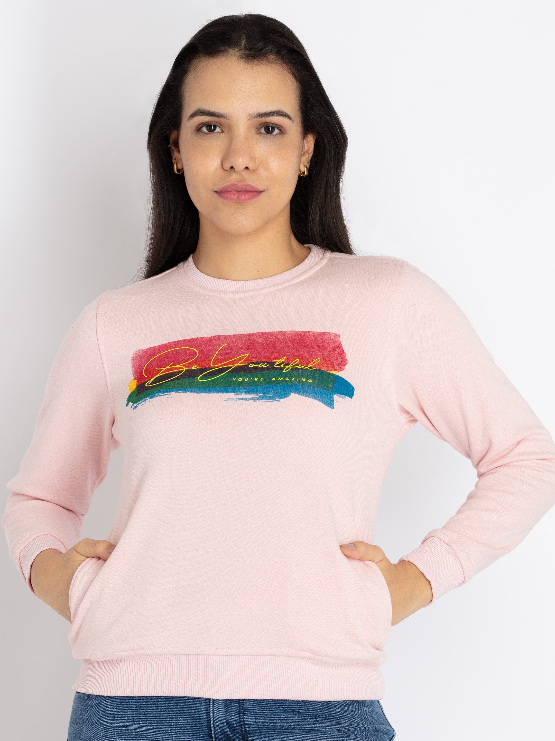 stylish sweatshirts for women Main image