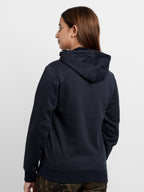 Womens Printed Hooded Sweatshirt
