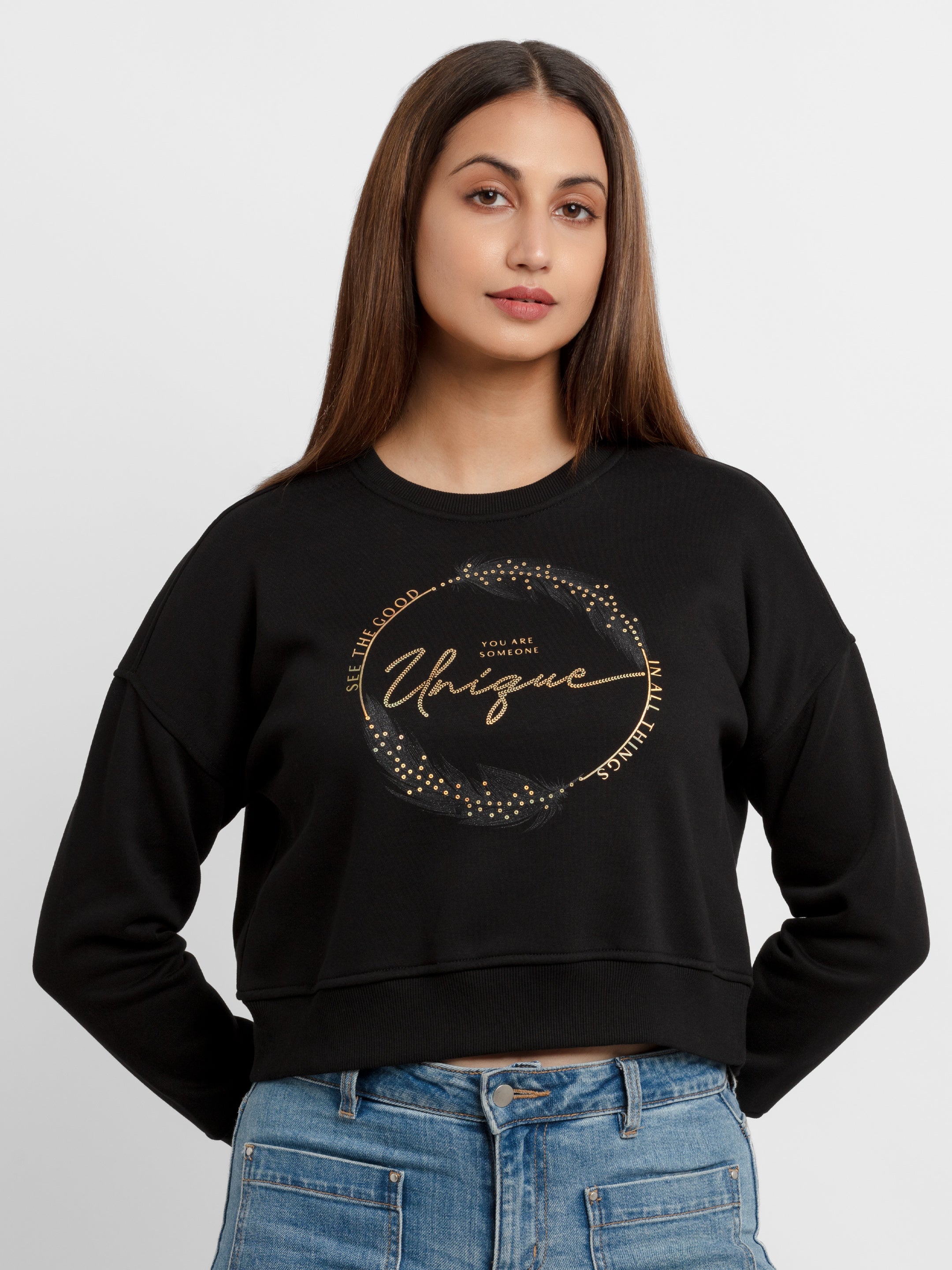 stylish sweatshirts for women Main image