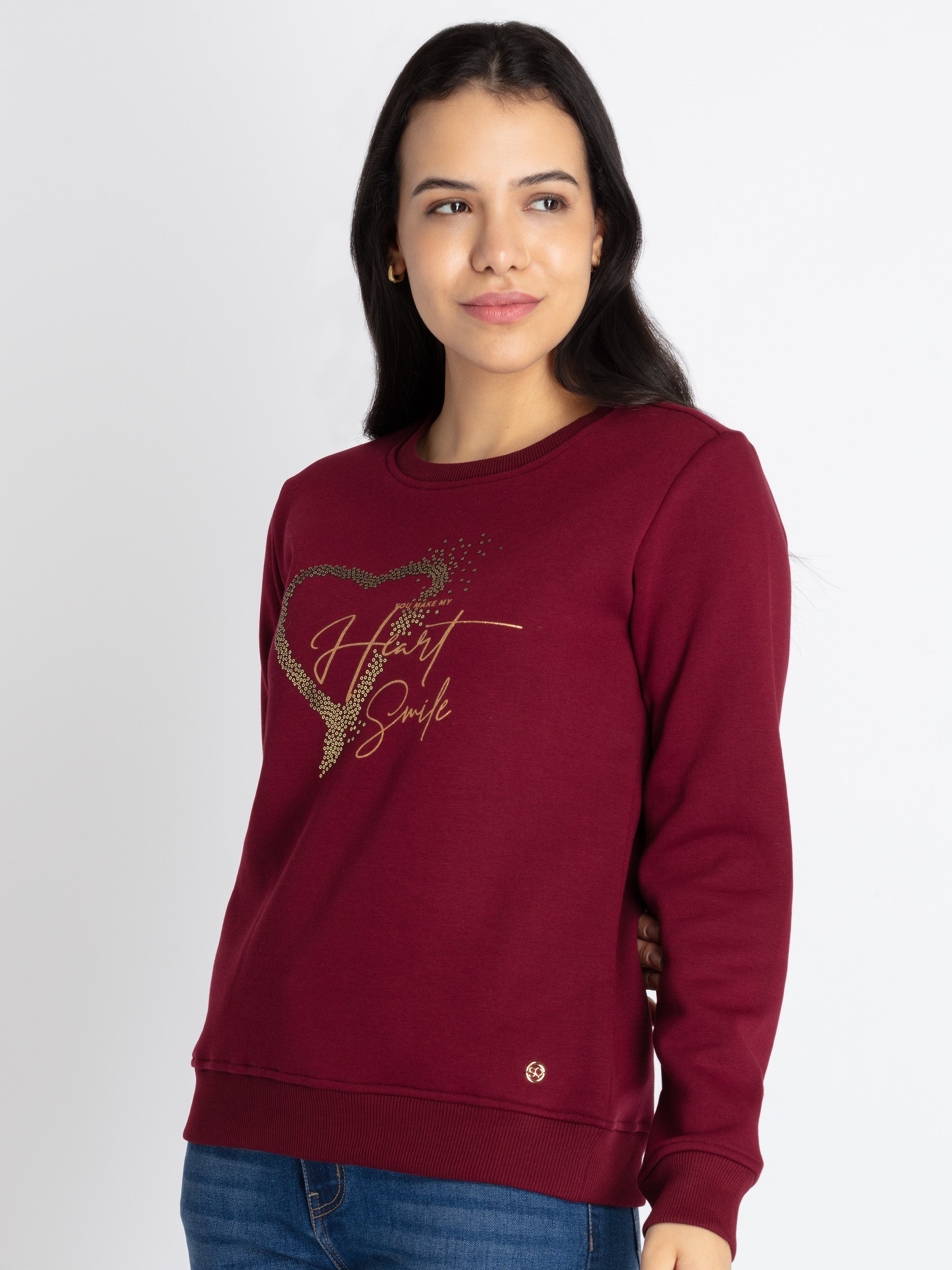 printed sweatshirt for women