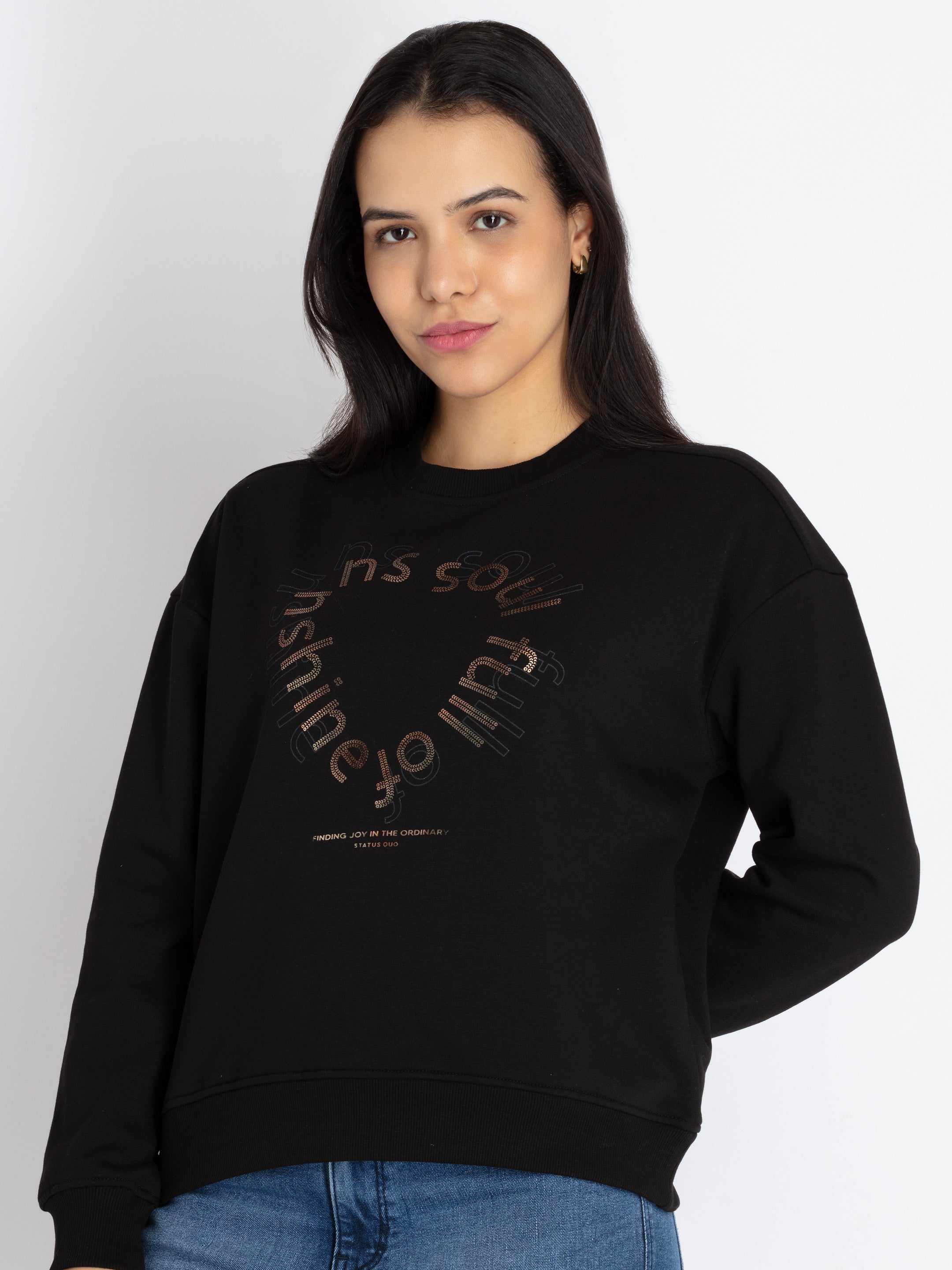 printed sweatshirt for women