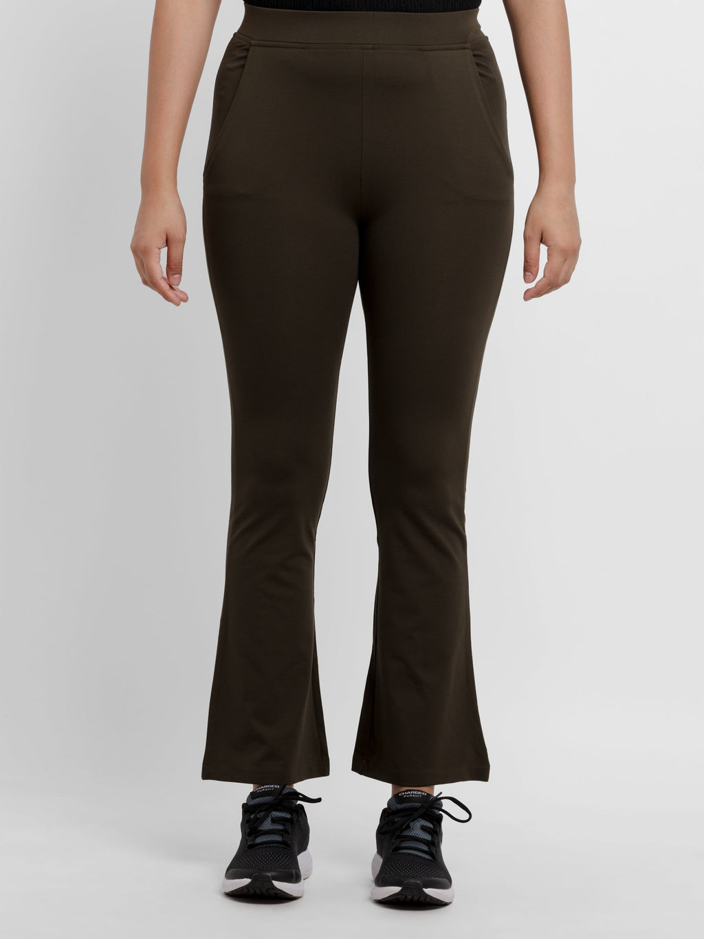 bell bottom jeggings for women