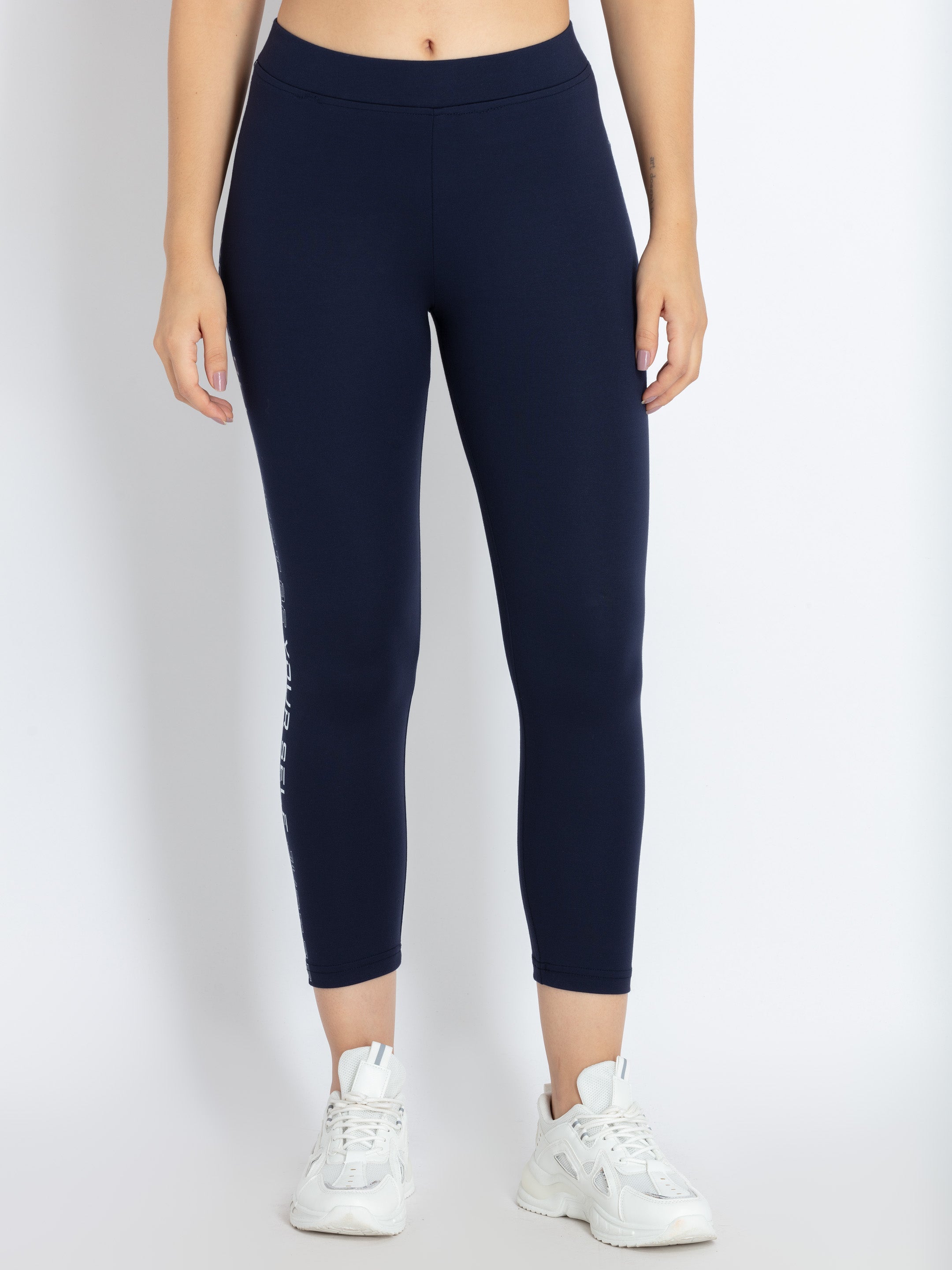 solid jeggings for women Main image
