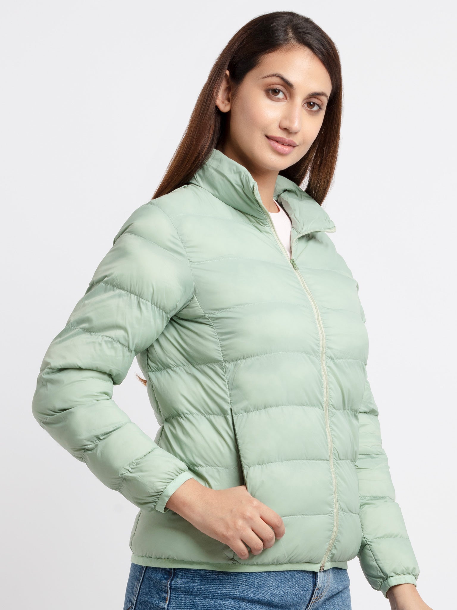 Amazon.com: wantdo Women's Lightweight Puffer Jacket Warm Puffer Coat  Hooded Spring Jacket Beige S : Clothing, Shoes & Jewelry