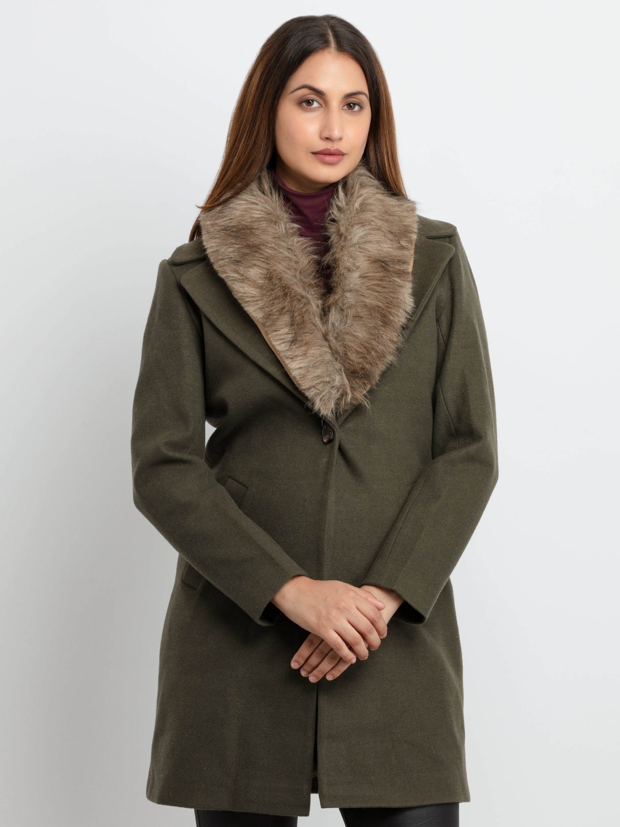 long overcoat for ladies