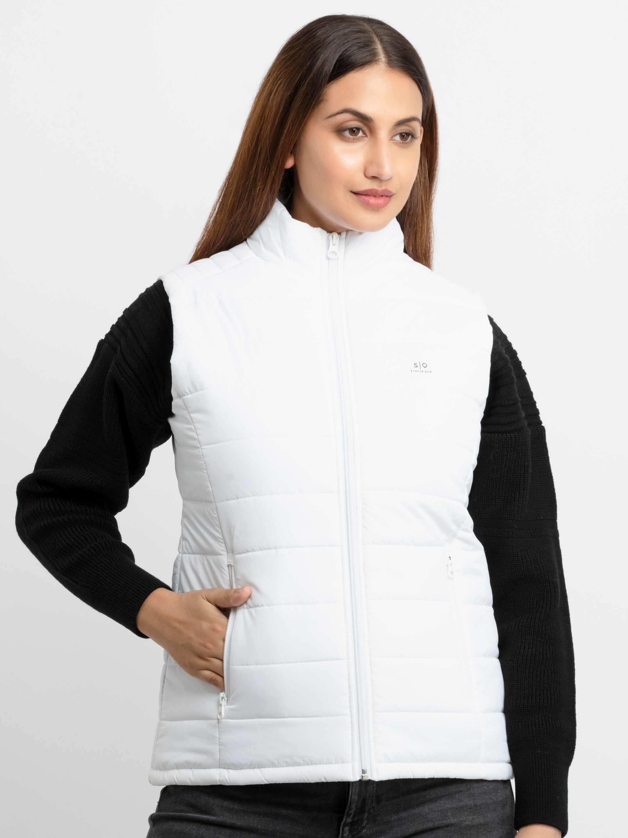 sleeveless jacket for women