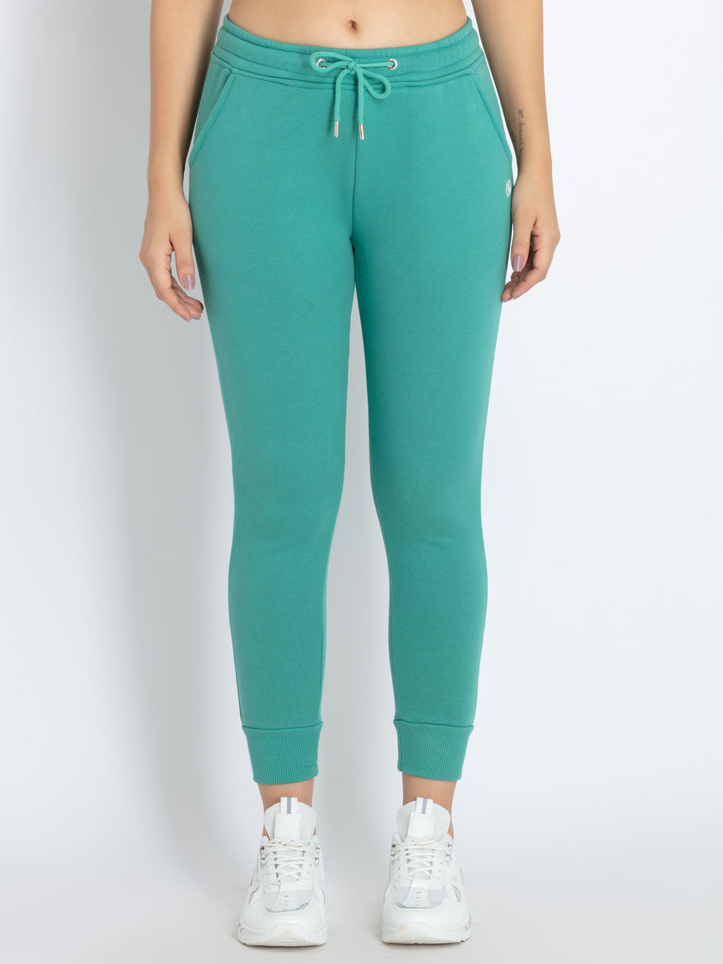 solid joggers for women