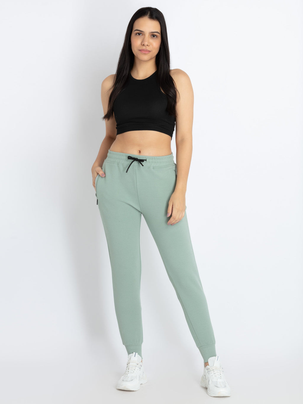 Women's Popcorn Textured Joggers