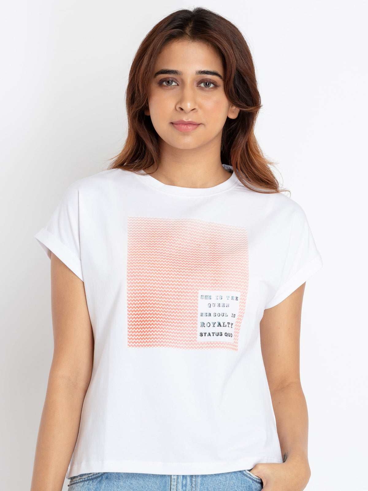 Status Quo |Womens Printed T-Shirt - S, M,  L,  XL,  XXL, 3XL, 4XL, 5XL