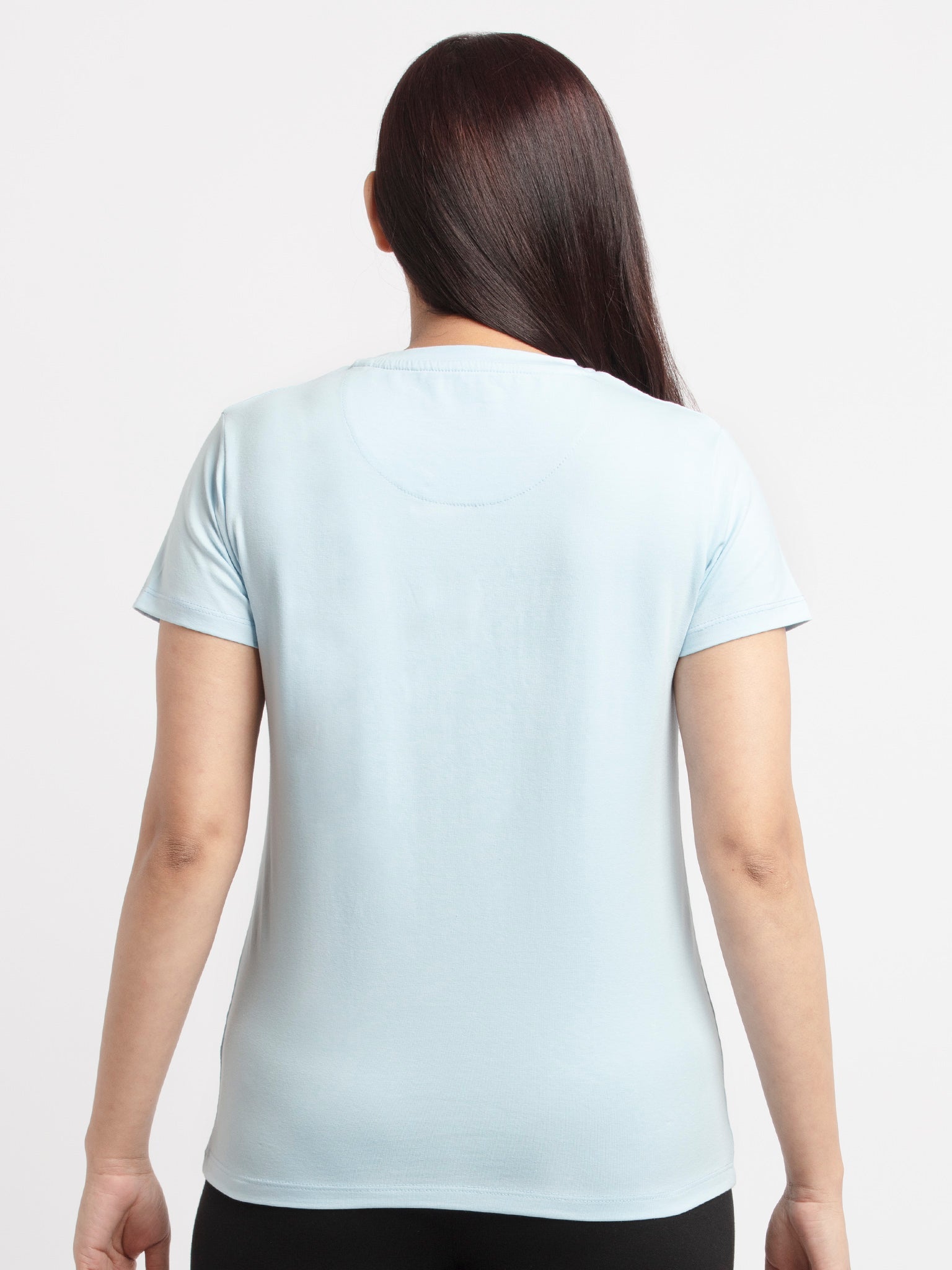 Women Printed Round Neck T-Shirt