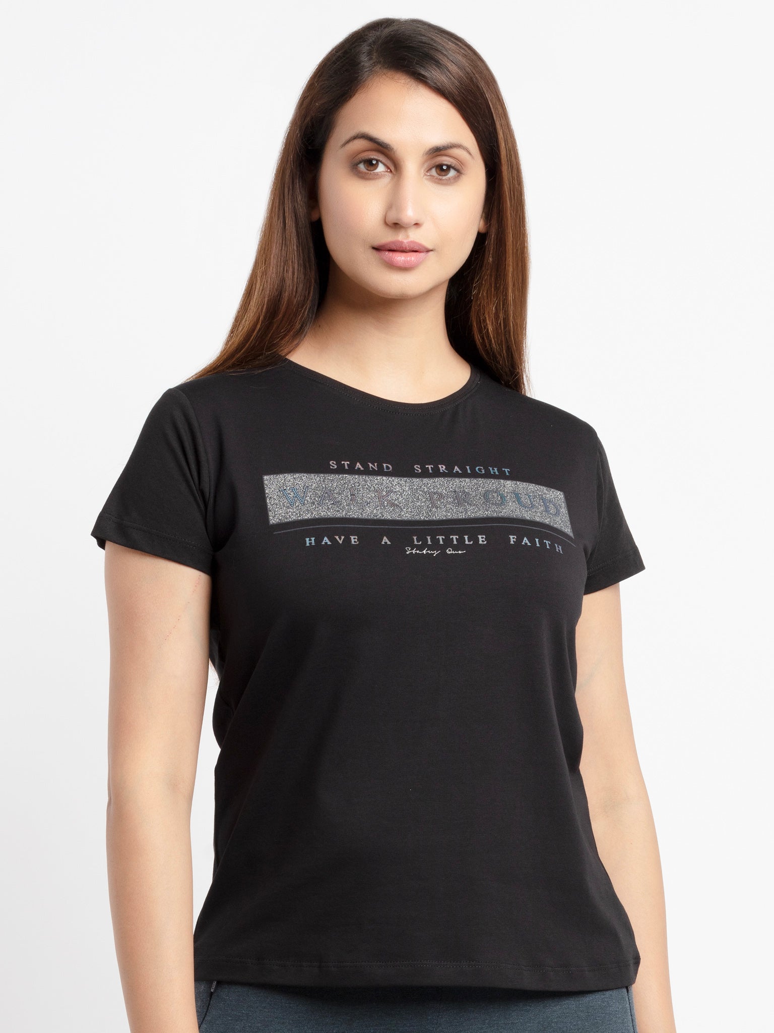 Status Quo |Womens Printed Round Neck T-Shirt - S, M,  L,  XL,  XXL, 3XL