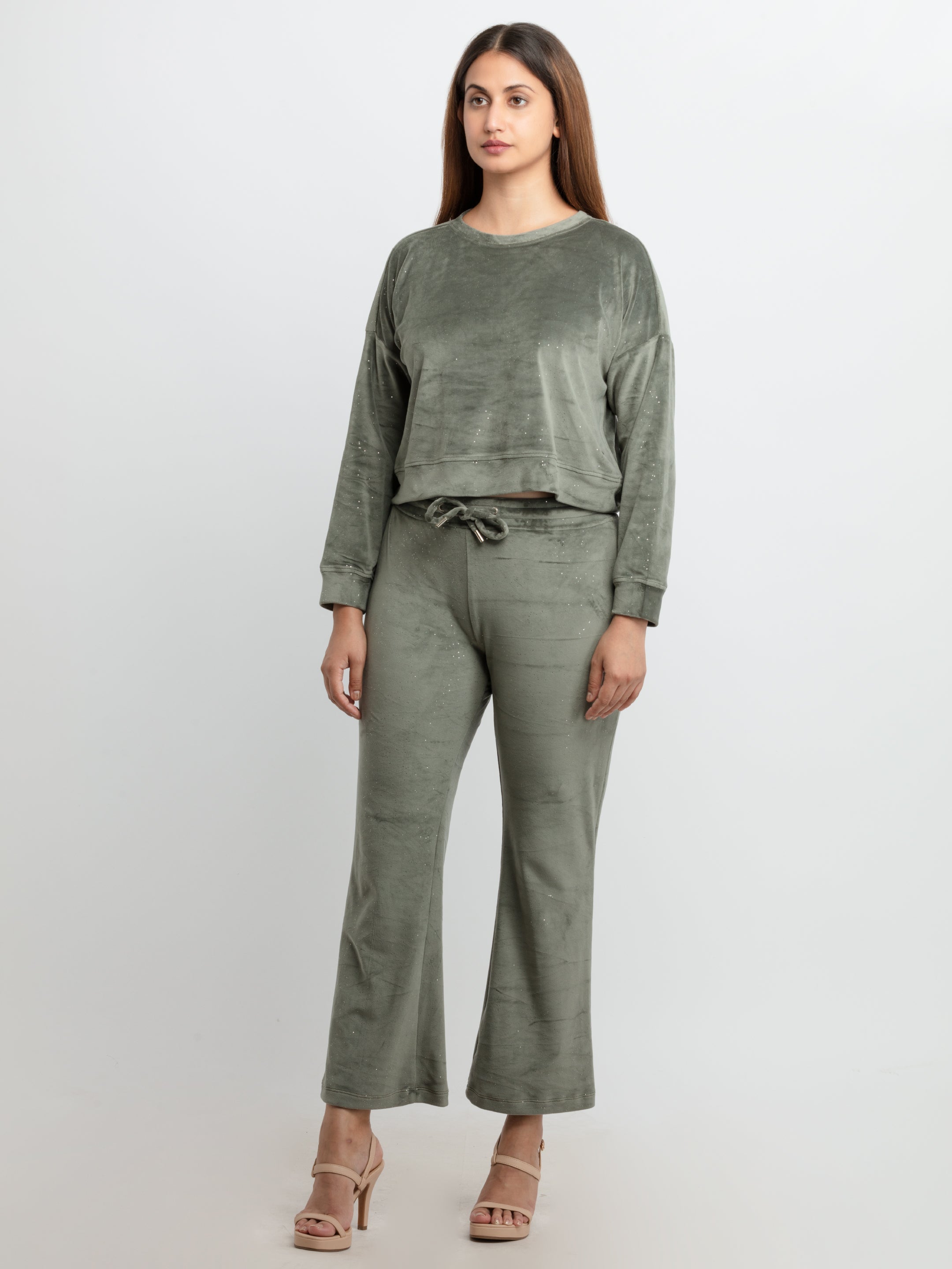 Womens Crop Length Tracksuit Secondary image