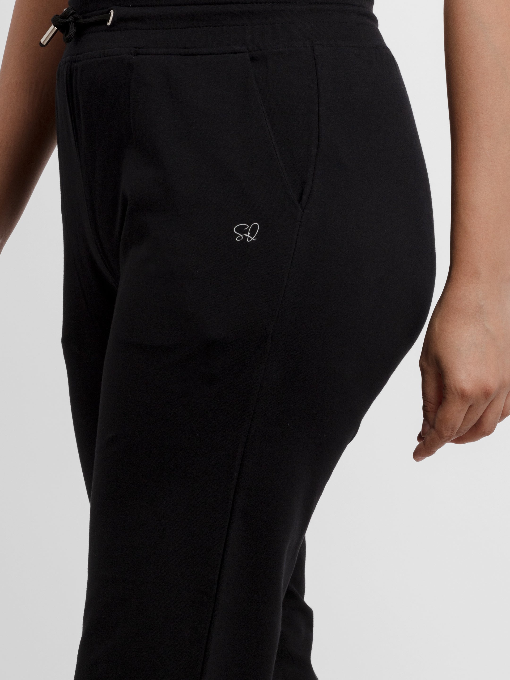 Womens Solid Regular Fit Trackpants