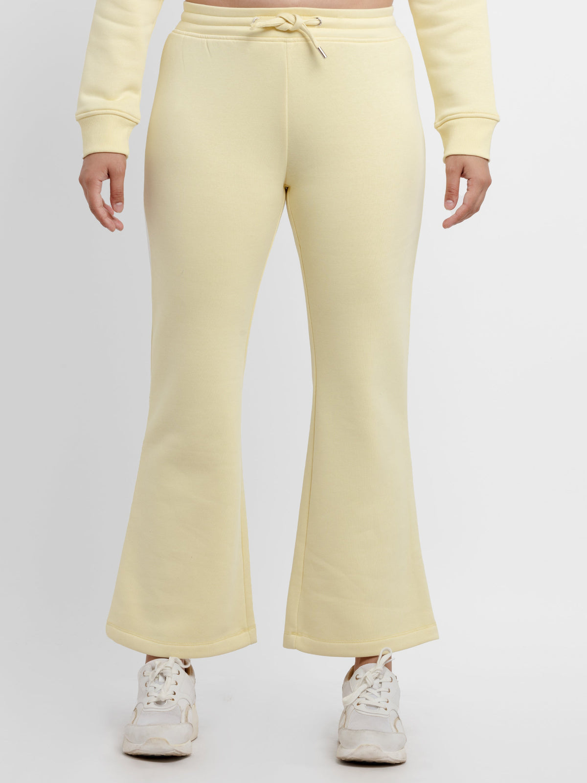 solid track pants for women