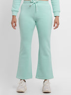 solid track pants for women