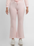 solid track pants for women