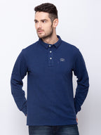 Status Quo |INDIGO MEL. Collar Neck T-Shirt - M, L, XL, XXL