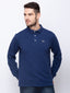 Status Quo |INDIGO MEL. Collar Neck T-Shirt - M, L, XL, XXL