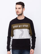 Printed Round Neck Sweatshirt