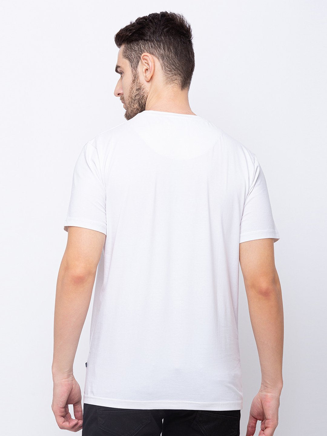 Printed Round Neck T-Shirt