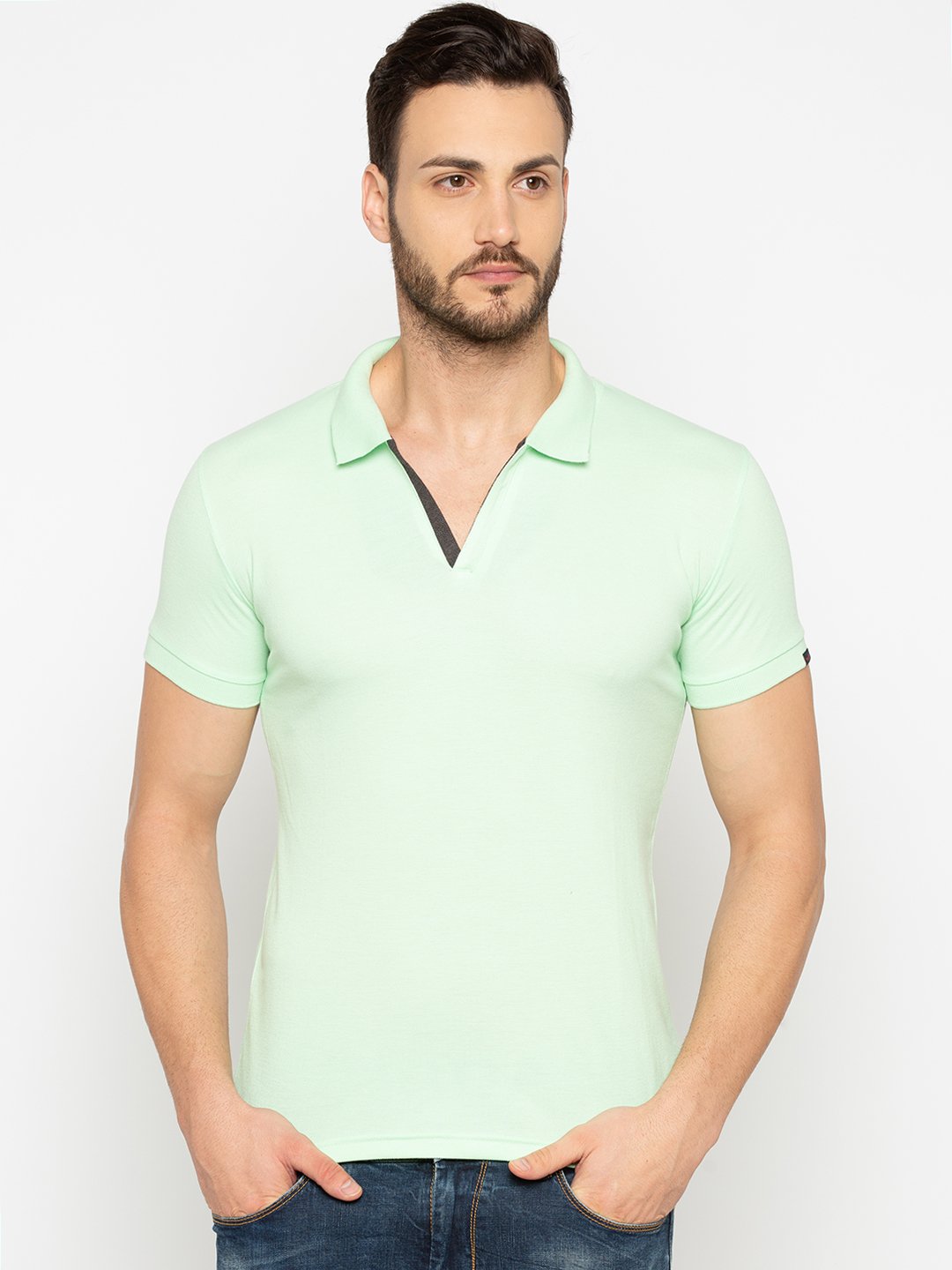 Ice Green polo t shirt