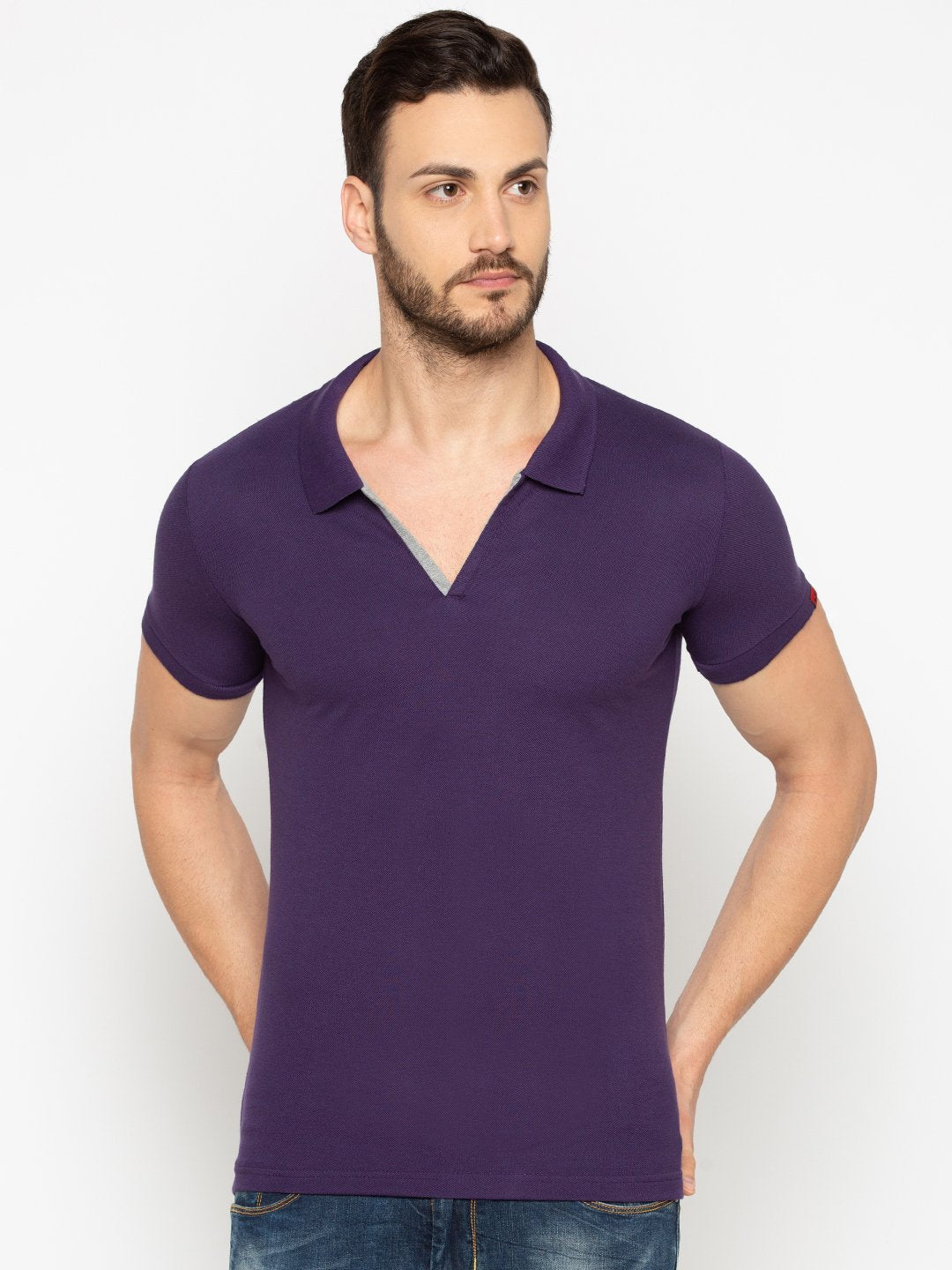 Purple Grape polo t shirt