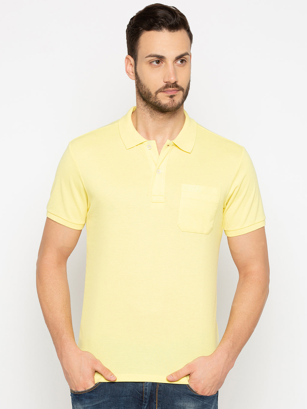 regular fit polo t shirt