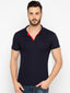 navy mel polo t shirt