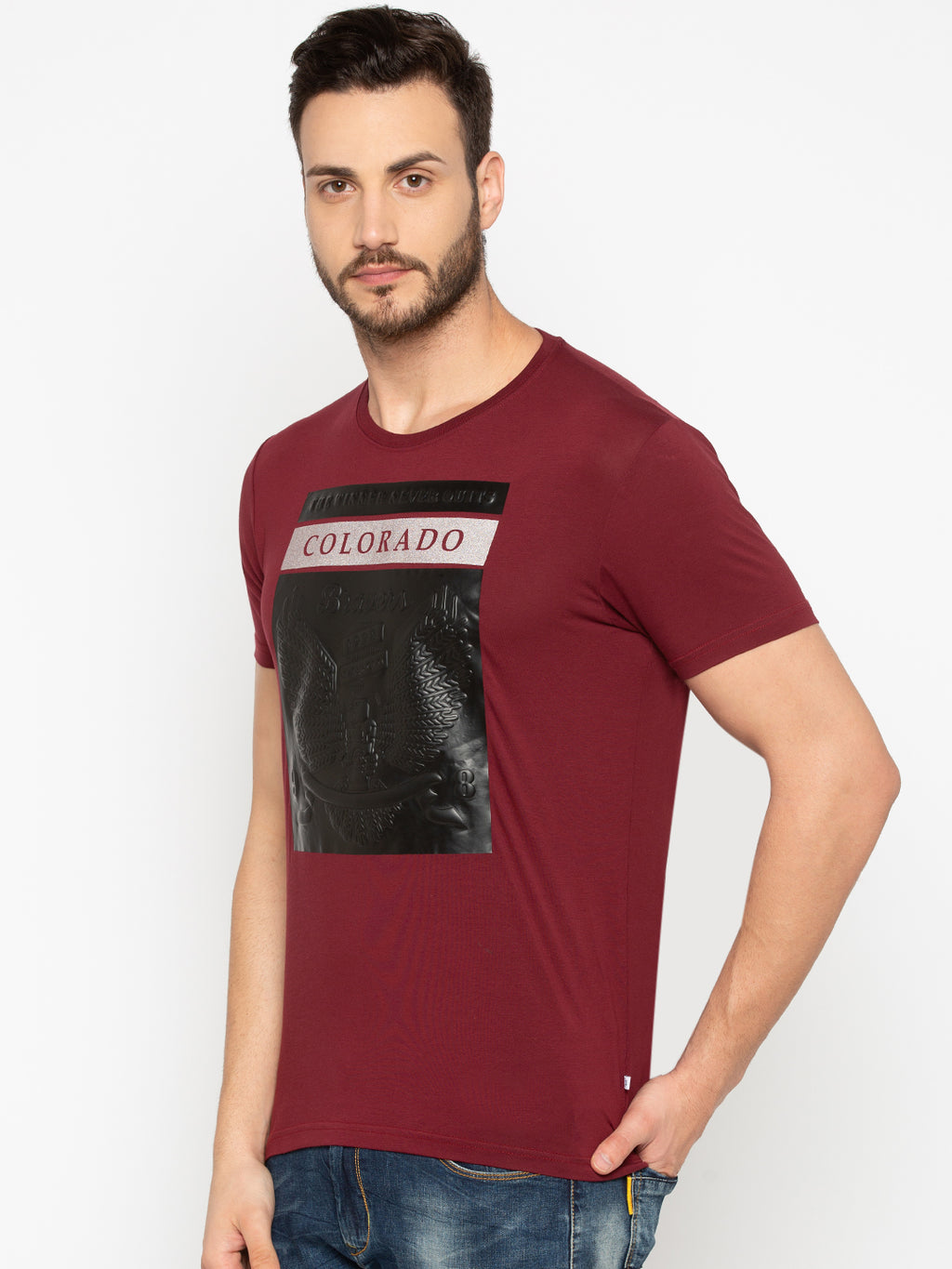 Chest Print T-Shirt