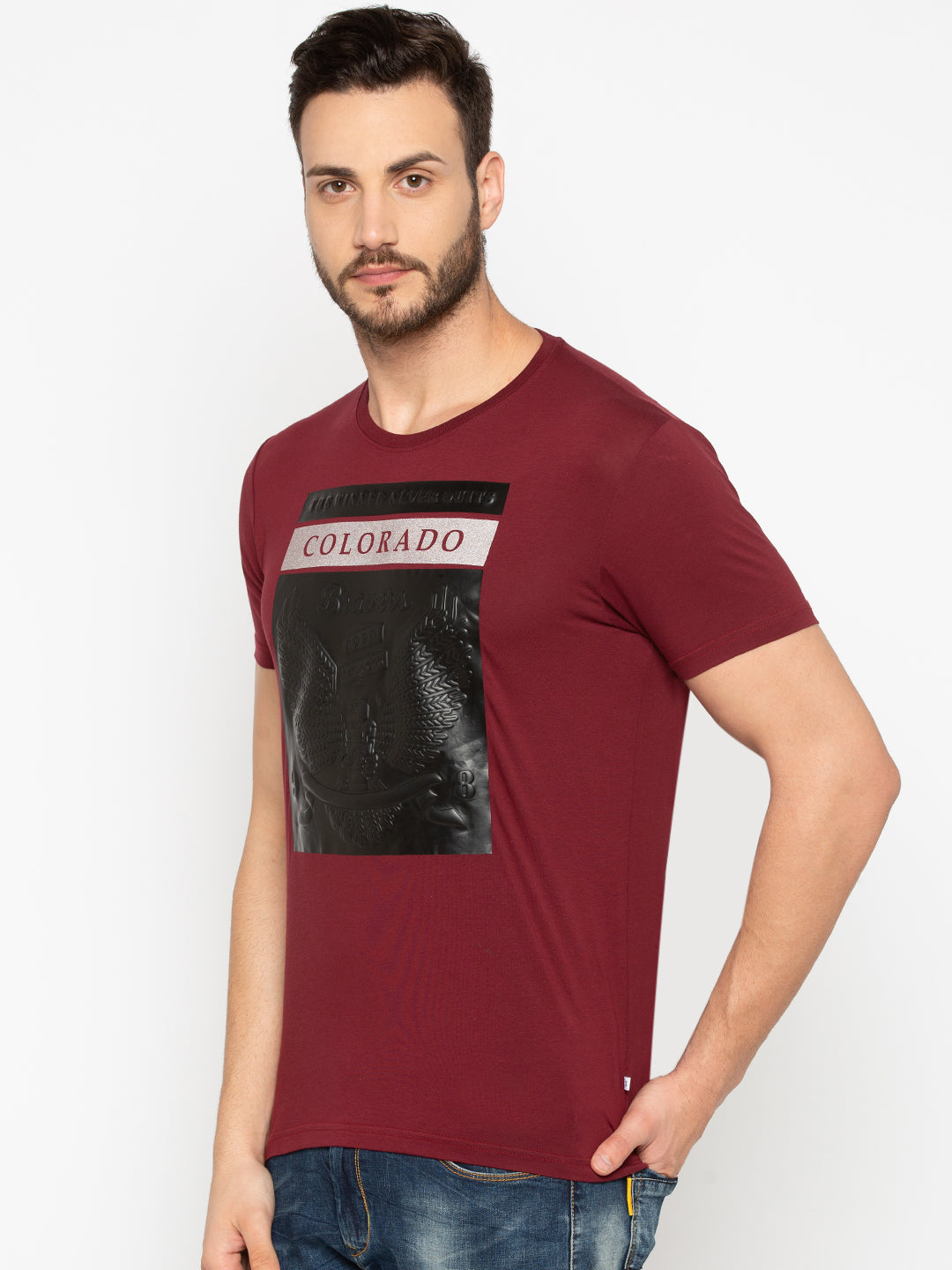 Chest Print T-Shirt