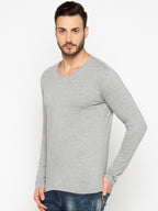Solid V-Neck Tee