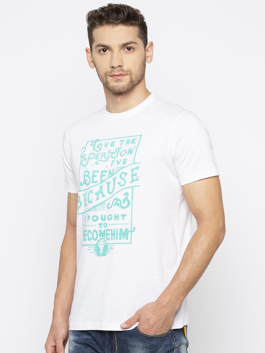 Printed Cotton T-Shirt
