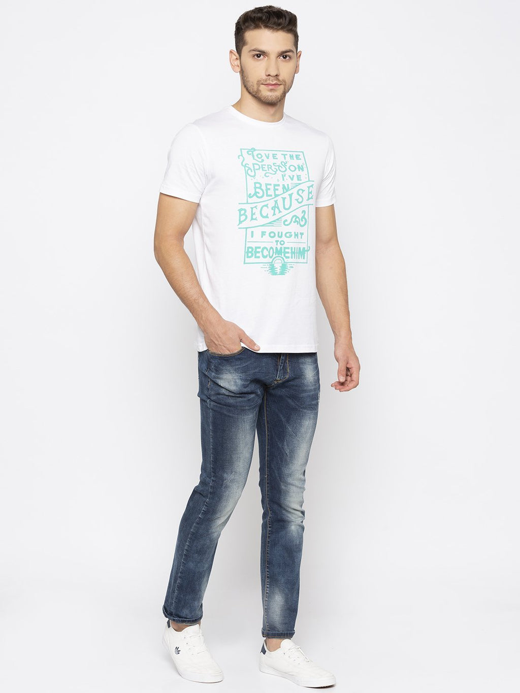 Printed Cotton T-Shirt