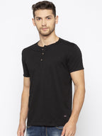 Solid V-Neck Tee