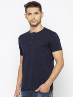 Solid V-Neck Tee