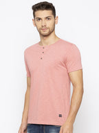 Solid V-Neck Tee