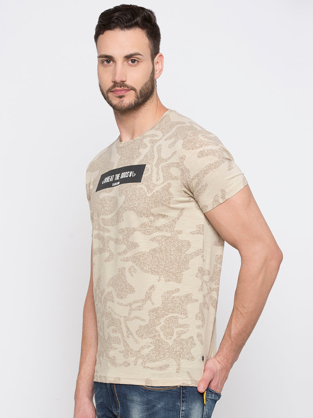 Cotton T-Shirt With Print