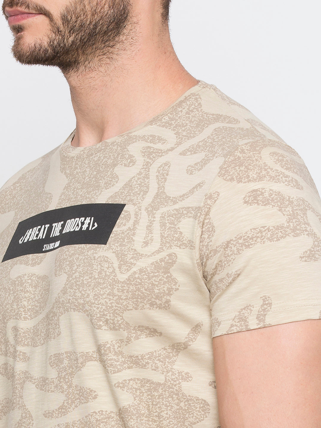 Cotton T-Shirt With Print