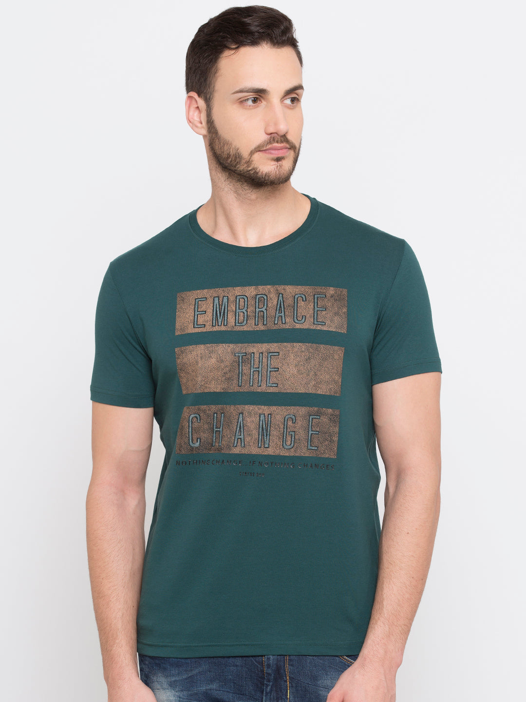 Chest Print T-Shirt