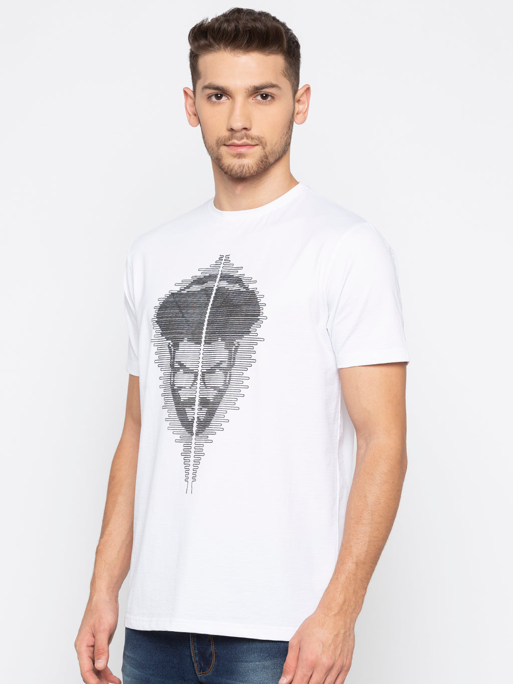Chest Print T-Shirt